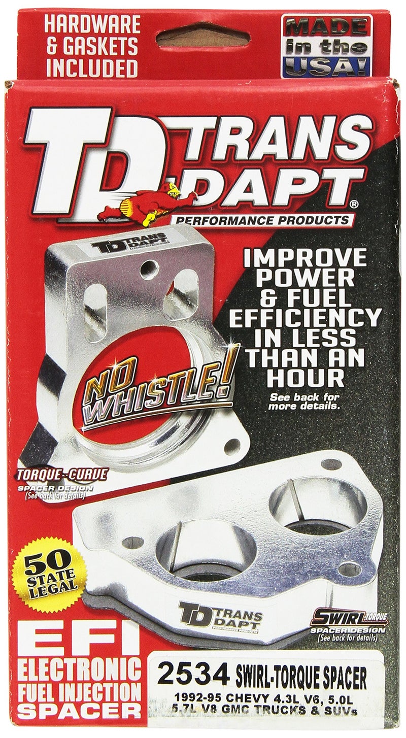 Trans-Dapt Performance Trans-Dapt 2534 Swirltorque Tbi Spacer Gm - Image 2